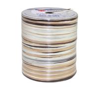 C.E. Pattberg Raffia Rubans en Raphia de Viscose Multicolores, Bobine de 50 m de Cordons pour Emballage Cadeau, 5 Fils de Décoration et Bricolage, Ruban Décoratif pour Présents
