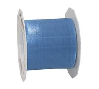 C.E. Pattberg SHEER blau clair Ruban en Organza scintillant et soyeux, Rouleau de 25 m, Largeur 72 mm, Accessoire de Décoration & Bricolage, Ruban Décoratif pour Présents et Table de Fête