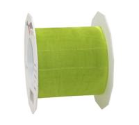 C.E. Pattberg SHEER citron vert Ruban en Organza scintillant et soyeux, Rouleau de 25 m, Largeur 72 mm, Accessoire de Décoration & Bricolage, Ruban Décoratif pour Présents et Table de Fête