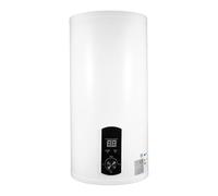 C-Juzarl Chauffe-eau électrique Réservoir d'eau chaude 220V, Chauffe-eau mural Réchauffeur d'eau pour mur, Chauffe-eau, Affichage de la température, Chauffe-eau électrique 2000W (Blanc, 50L)