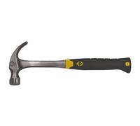 C.K 357002 Marteau à panne fendue 568 g Outil forgé Monobloc anti-vibrations
