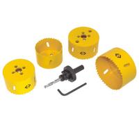 C.K 424046 Jeu de scies cloche 6 pièces pour spots encastrés 65 - 83 mm