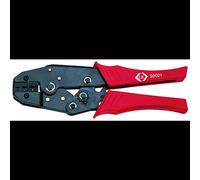 C.K 430021 Pince à sertir à cliquet pour Cosses isolées capacité 0,5-6 mm²
