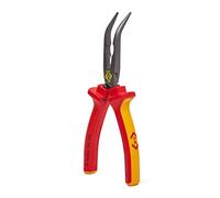 C.K 431015 Redline Pince à bec demi-rondes coudée à 45° 1000 V 200 mm Rouge