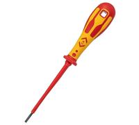VDE Tournevis pour vis à fente C.K Dextro VDE T49144-030 Largeur de lame: 3 mm Longueur de la lame: 100 mm