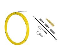 C.K 495055 Aiguille tire-fils acier-fibro-composites diam. 5,5 mm, Jaune & T5440 MightyRod PRO Pack d'accessoires 7 pièces