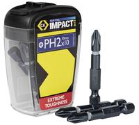 C.K Blue Steel T4560 PH2LD10 Embout cruciforme 10 pièces cruciforme Phillips