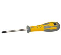 C.K Dextro T49112-0 pour l'atelier Tournevis cruciforme PH 0 Longueur de la lame: 60 mm DIN ISO 8764
