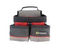 C.K Magma Pochette à Outils Universelle pour Ceinture Porte Outil, Sac a Outils Electricien, Plus de 10 Poches, Poche a Clou, Etui Couteau, Porte Marteau, Boucle Metre Ruban, Sacoche Travail MA2736