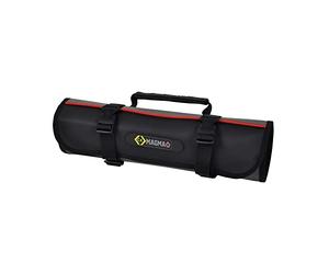 C.K Magma Sac à Outils Enroulable pour Burins et Petits Outils, Sachoche a Outil Roulette Vide, Trousse à Ciseaux a Bois, Caisse a Outil Souple, Coffret Ciseau a Bois, Rangement Outils, MA2719