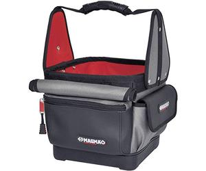 C.K Magma Sac à Outils Ouvert avec 27 Poches, Caisse a Outil de Technicien, Sac Outillage Vide de Electricien, Base Résistante à L'eau, Sacoche Outils, Valise d'outils, Trousse, Tote Tool Bag, MA2633