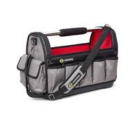 C.K Magma Sac à Outils Ouvert Grand 18", Sac Outillage Vide de Electricien, Base Résistante à L'eau, Caisse a Outil de Technicien, Sacoche Outils, Valise d'outils, Trousse, Tote Tool Bag, MA2636