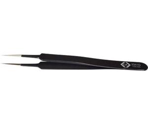 C.K T2341D antistatique (ESD) Pince brucelle ESD 5 SA-ESD pointue, très fine 110 mm