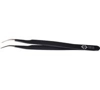 C.K T2361D antistatique (ESD) Pince brucelle ESD 7a SA-ESD pointue, courbée, fine 120 mm