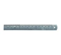 C.K T3530 06 Réglet en acier inoxydable 150 mm Graduation métrique et en pouces