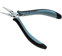 C.K T3770 1D120 antistatique (ESD) Pince à becs plats droite Acier carbone 130 mm