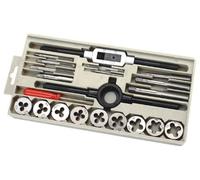 C.K T4032 Coffret de tarauds et filières Métriques 21 pièces Argent