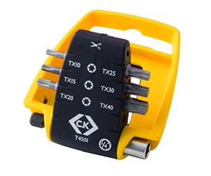 C.K T4501 Jeu de 7 Embouts de vissage TX