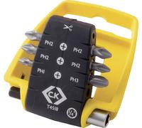 C.K T4518 Jeu d'embouts 7 pièces cruciforme Phillips