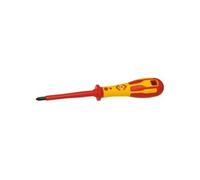 C.K Dextro T49142-2 VDE Tournevis cruciforme PH 2 Longueur de la lame: 100 mm DIN ISO 8764, DIN EN 60900