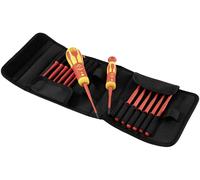 C.K Tools Jeu de tournevis T4935 pour électricien VDE 1000 V à lames fines interchangeables 16 pièces