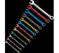 C.K Tools Jeu de clés combinées, code couleur (T4346M12ST)