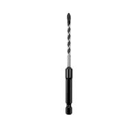 C.K Tools Vorteck Foret Maçonnerie et Carrelage 4mm x 105mm, Pointe Flèche Carbure Impact, Emmanchement Hex 1/4 Pouce Quick-Lock, Pour Brique Béton Parpaing Faïence, Visseuse à Choc Pro, CK T3115 040