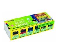 C. Kreul Peinture mate acrylique Hobby Line – Set créatif 6 pièces