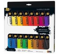 C.kreul acrylfarbe solo goya acrylic, 20 ml, 16er-set - par 1 - peinture acrylique, c.kreul 84172 G