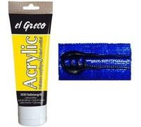Kreul Peinture Acrylique El Greco, Bleu Ultra Marine, 75ml
