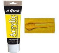 Kreul El Greco Acrylic Peinture Acrylique 75 Ml Jaune Tube