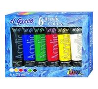 C. Kreul Peinture acrylique El Greco 75 ml Kit de 6