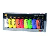 Peinture acrylique SOLO Goya Acrylic, 100 ml,kit de 10