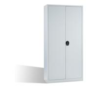C + P Möbelsysteme Armoire de classement à portes pivotantes C+P, 5 hauteurs de dossiers, 1950x935x400 mm (HxlxP), façade gris clair, corps gris clair Quantité:1