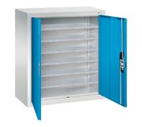 C + P Möbelsysteme C+P Armoire à dossiers Série 13, 830x700x300mm, 7035/5012 Quantité:1