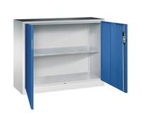 C + P Möbelsysteme C+P Armoire à outils Acurado, 1000x1200x400mm, 7035/5010 Quantité:1