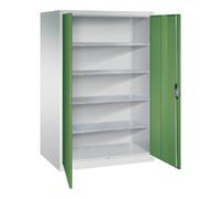 C + P Möbelsysteme C+P Armoire à outils Acurado, 1950x1200x800mm, 7035/6011 Quantité:1