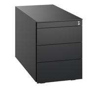 C + P Möbelsysteme C+P Caisson roulant en acier, 563x430x781 mm, 9005/9005 Quantité:1