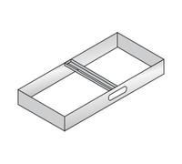 C + P Möbelsysteme Cadre suspendu C+P pour agrafeuse DIN A4, pour classeur avec volet roulant B1000xT420mm couleur noir gris gris Quantité:1