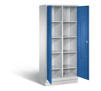 C + P Möbelsysteme Vestiaire à linge C+P Classic, H1800xL810xP500mm, 8022-22B|S10004 Quantité:1