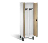 C + P Möbelsysteme Vestiaire noir et blanc C+P Evolo, H1850xL610xP500mm, 48012-20|S10189 Quantité:1