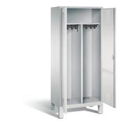 C + P Möbelsysteme Vestiaire noir et blanc C+P Evolo, H1850xL810xP500mm, 48012-22|S10065 Quantité:1