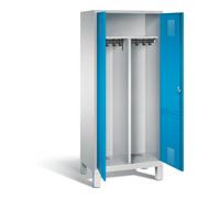 C + P Möbelsysteme Vestiaire noir et blanc C+P Evolo, H1850xL810xP500mm, 48012-22|S10068 Quantité:1