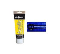 C. peinture acrylique el greco, bleu ultra marine, 75ml 28312