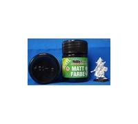 KREUL 75520 - Peinture acrylique mate, noir en pot de 50 ml, peinture crémeuse et couvrante, séchage rapide, à base d'eau, convient à de nombreux supports différents