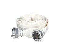 C-Storz Tuyau plat de chantier de 30 m de long avec raccord Storz pour le raccordement de la pompe 8 bar