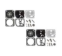 C·T·S Kit de réparation/Reconstruction de carburateur remplace ZAMA RB-130 pour Husqvarna 550XP 570 575 XP Airhead Saw ZAMA C1M-EL28 C1M-EL50 (Lot de 2)