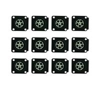 C·T·S Lot de 12 diaphragmes de Mesure de carburateur pour modèle Zama C1Q Stihl MS180 018 Tronçonneuse Remplace Zama A015041