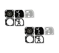 C·T·S Lot de 2 joints et membrane de carburateur - Remplace Zama GND-87 - Pour carburateur Zama C1M-EL40 Husqvarna B096