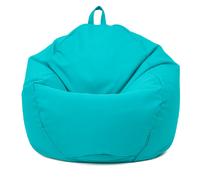 C000040212_deco-arts Pouf poire extérieur - Bleu Caraïbes